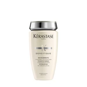 KERASTASE Densifique Densité Shampoo | Champú espesante y fortalecedor | Elimina la acumulación y añade brillo | Con ácido hialurónico | Para cabello fino, fino y adelgazante