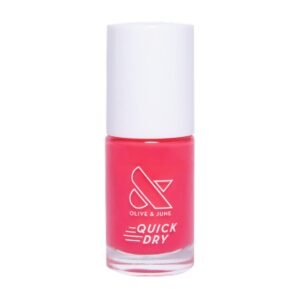 Version 1.0.0 Olive & June Esmalte de uñas de secado rápido, color a prueba de manchas, sin 15, vegano, sin crueldad, dura hasta 5 días, manicura de calidad de salón, pedicura en casa Pomodoro